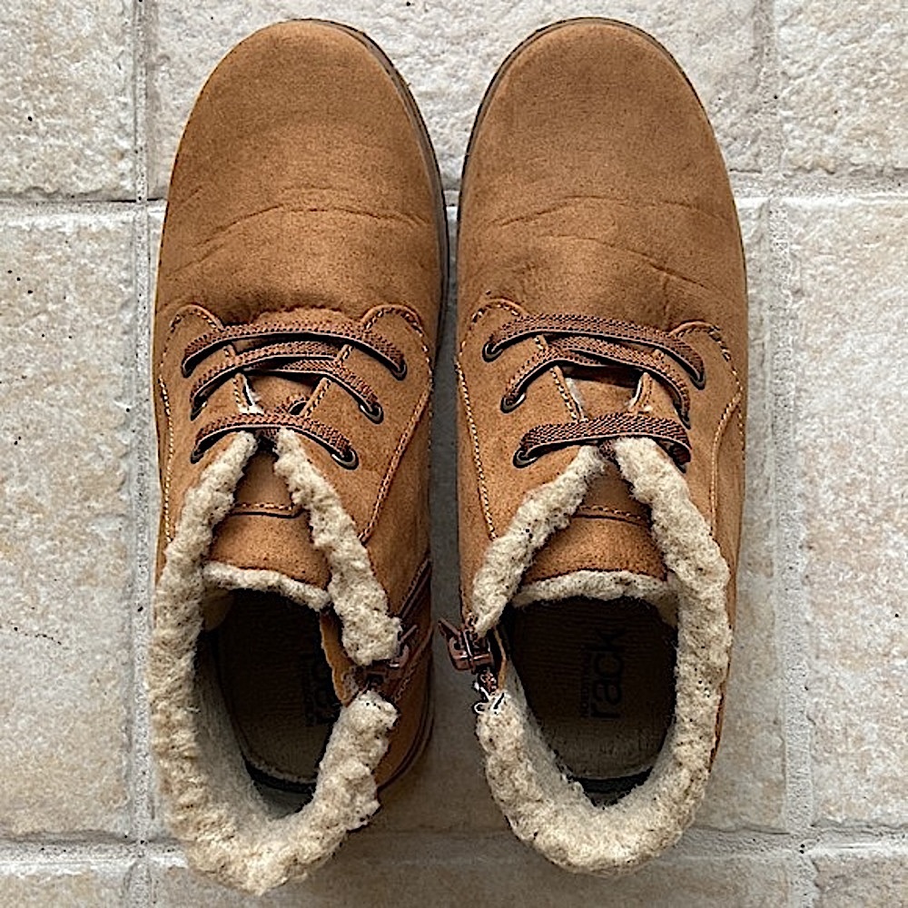 Nordstrom Rack Faux Shearling Zipper Boot